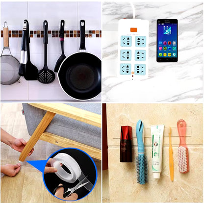 Ultra-Strong Double Sided Adhesive Monster Tape Home Appliance Waterproof Wall Stickers Home Improvement Resistant Tapes